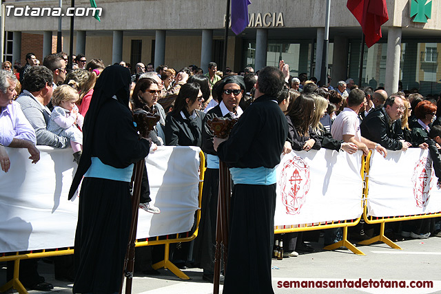 Procesin Viernes Santo maana 2010 - Reportaje II (Recogida) - 407