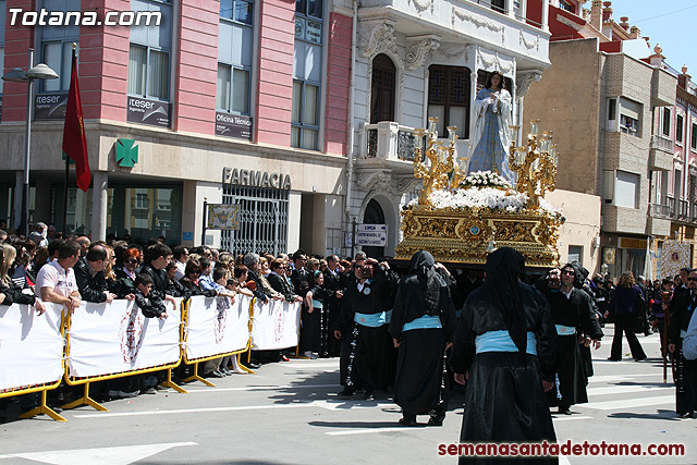 Procesin Viernes Santo maana 2010 - Reportaje II (Recogida) - 408