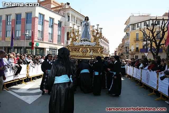 Procesin Viernes Santo maana 2010 - Reportaje II (Recogida) - 409