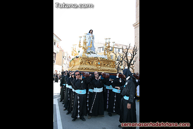 Procesin Viernes Santo maana 2010 - Reportaje II (Recogida) - 413