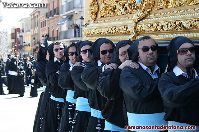 Procesin Viernes Santo maana 2010 - Reportaje II (Recogida) - 418