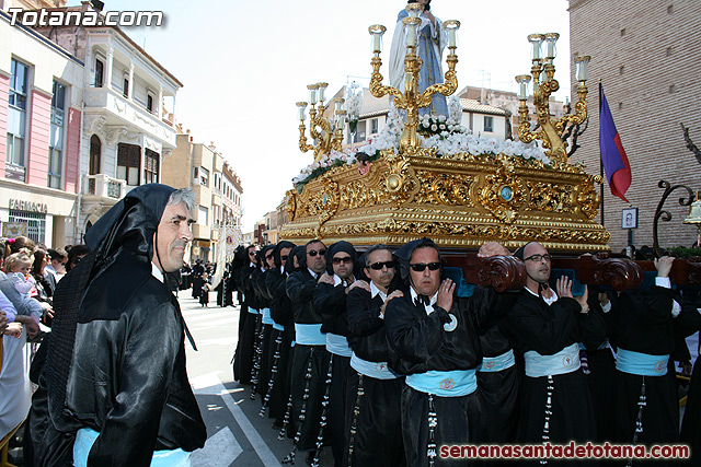 Procesin Viernes Santo maana 2010 - Reportaje II (Recogida) - 419