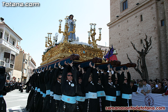 Procesin Viernes Santo maana 2010 - Reportaje II (Recogida) - 421