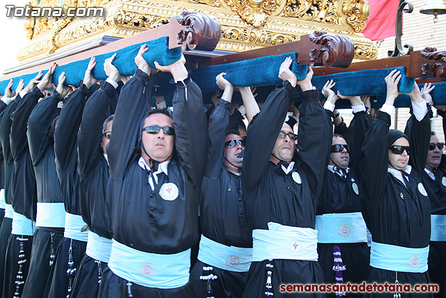 Procesin Viernes Santo maana 2010 - Reportaje II (Recogida) - 422