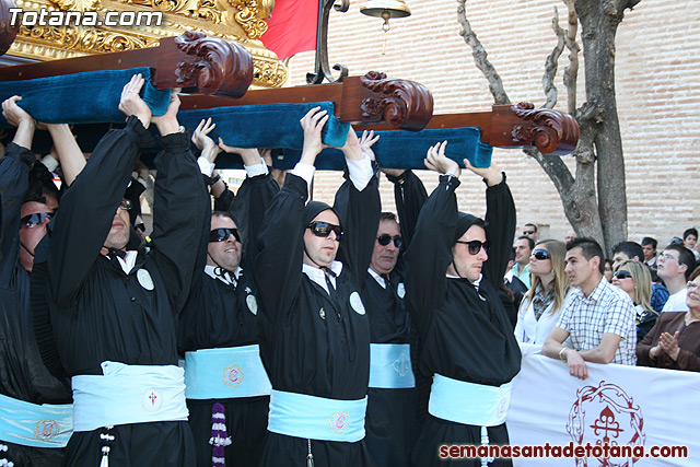 Procesin Viernes Santo maana 2010 - Reportaje II (Recogida) - 423