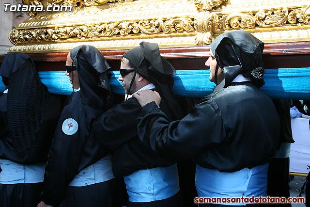 Procesin Viernes Santo maana 2010 - Reportaje II (Recogida) - 432