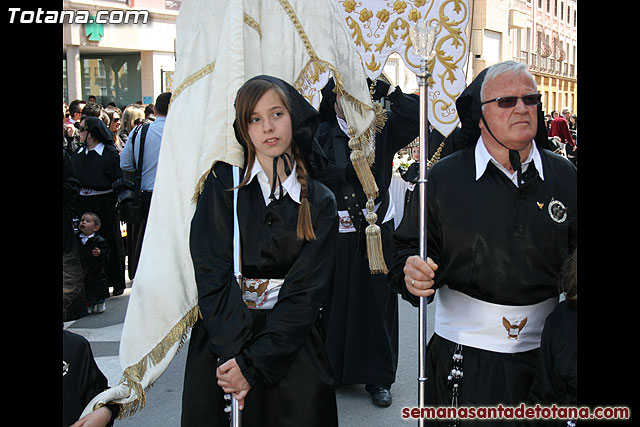 Procesin Viernes Santo maana 2010 - Reportaje II (Recogida) - 437