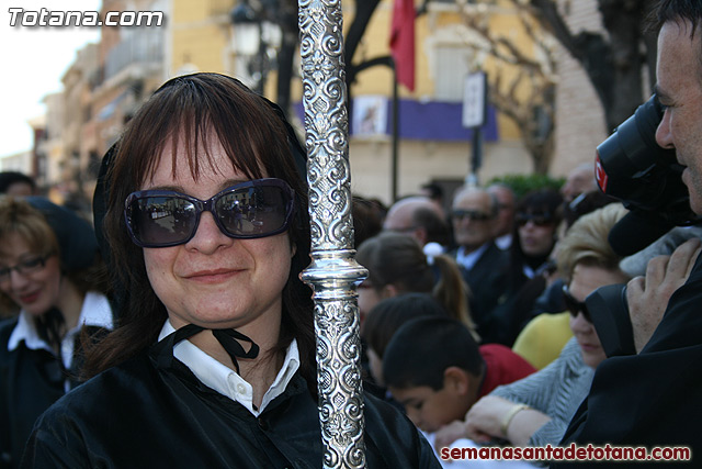 Procesin Viernes Santo maana 2010 - Reportaje II (Recogida) - 439