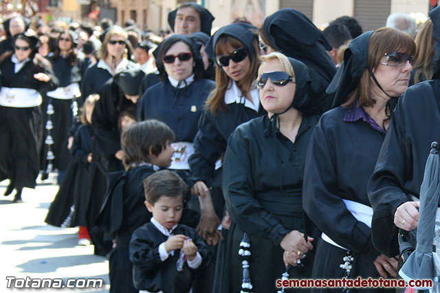 Procesin Viernes Santo maana 2010 - Reportaje II (Recogida) - 446