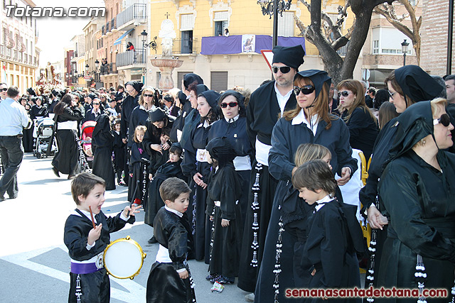 Procesin Viernes Santo maana 2010 - Reportaje II (Recogida) - 450