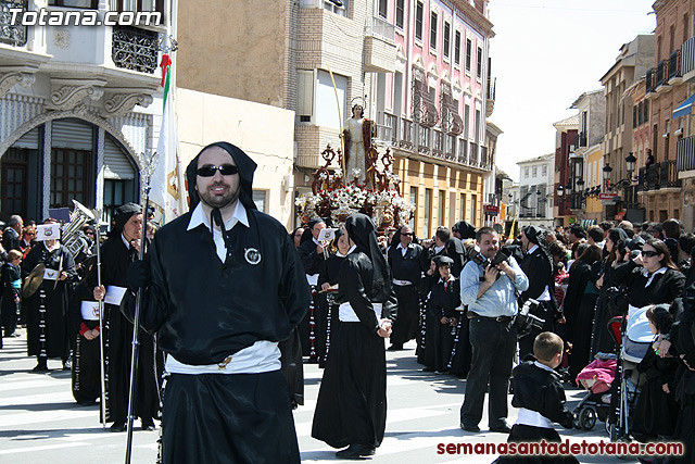 Procesin Viernes Santo maana 2010 - Reportaje II (Recogida) - 452