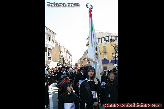 Procesin Viernes Santo maana 2010 - Reportaje II (Recogida) - 458