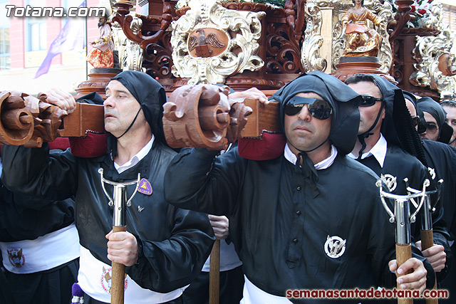 Procesin Viernes Santo maana 2010 - Reportaje II (Recogida) - 478