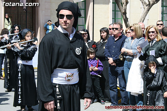 Procesin Viernes Santo maana 2010 - Reportaje II (Recogida) - 485