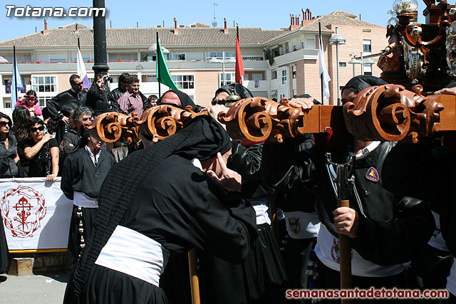 Procesin Viernes Santo maana 2010 - Reportaje II (Recogida) - 487