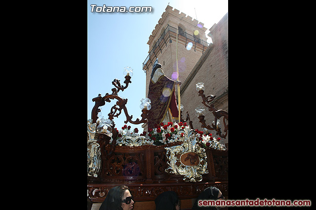 Procesin Viernes Santo maana 2010 - Reportaje II (Recogida) - 493