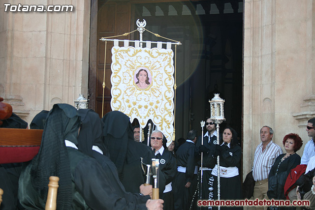 Procesin Viernes Santo maana 2010 - Reportaje II (Recogida) - 494