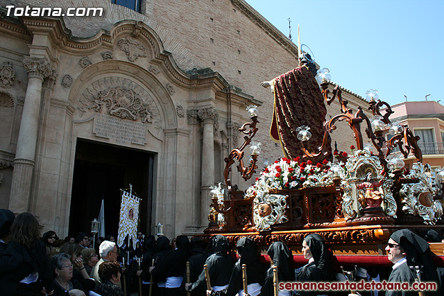 Procesin Viernes Santo maana 2010 - Reportaje II (Recogida) - 498