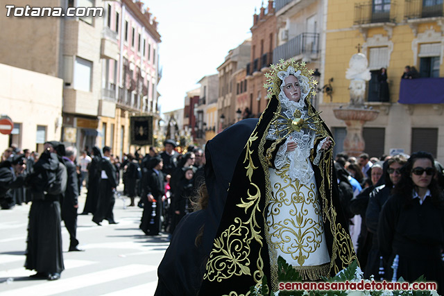 Procesin Viernes Santo maana 2010 - Reportaje II (Recogida) - 506