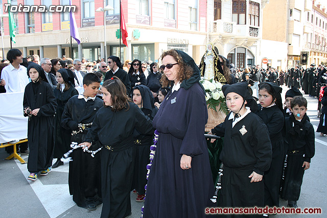 Procesin Viernes Santo maana 2010 - Reportaje II (Recogida) - 507