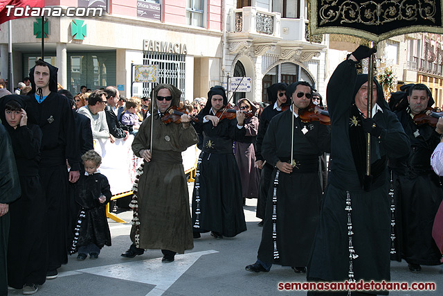 Procesin Viernes Santo maana 2010 - Reportaje II (Recogida) - 524