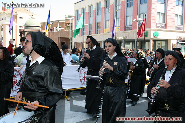 Procesin Viernes Santo maana 2010 - Reportaje II (Recogida) - 534