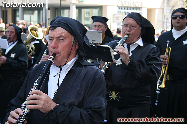 Procesin Viernes Santo maana 2010 - Reportaje II (Recogida) - 536