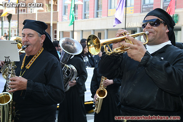 Procesin Viernes Santo maana 2010 - Reportaje II (Recogida) - 537