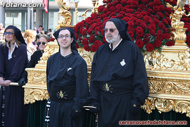 Procesin Viernes Santo maana 2010 - Reportaje II (Recogida) - 541