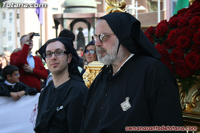 Procesin Viernes Santo maana 2010 - Reportaje II (Recogida) - 544