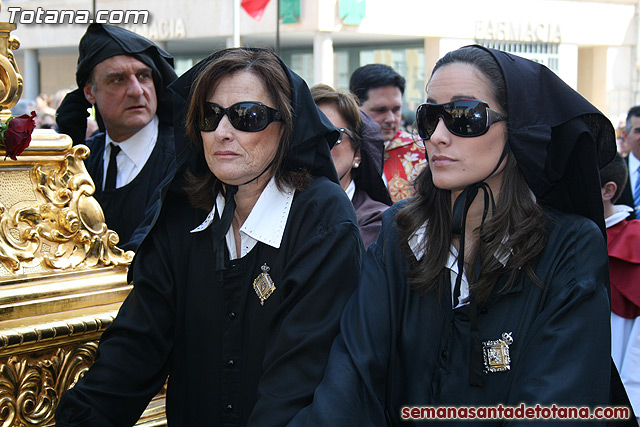 Procesin Viernes Santo maana 2010 - Reportaje II (Recogida) - 545