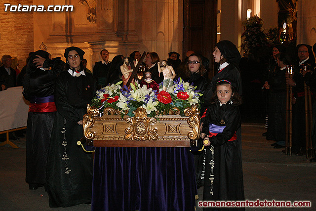 Procesin del Santo Entierro - Viernes Santo 2010 - Reportaje I (Salida y recogida 2)   - 18