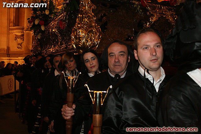 Procesin del Santo Entierro - Viernes Santo 2010 - Reportaje I (Salida y recogida 2)   - 43