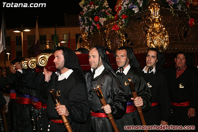 Procesin del Santo Entierro - Viernes Santo 2010 - Reportaje I (Salida y recogida 2)   - 56