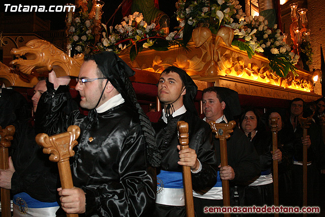 Procesin del Santo Entierro - Viernes Santo 2010 - Reportaje I (Salida y recogida 2)   - 81