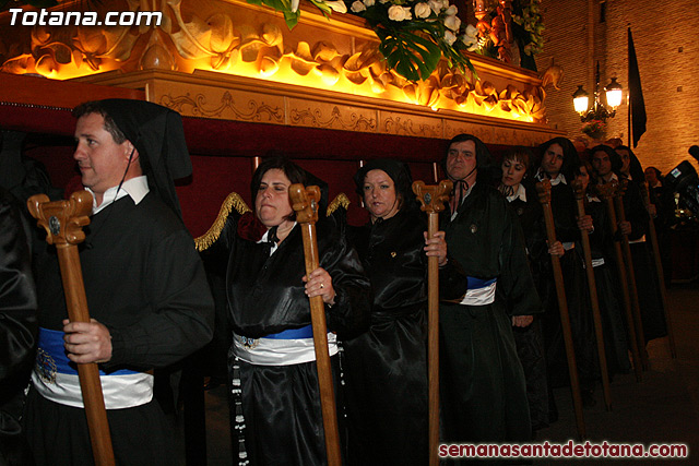 Procesin del Santo Entierro - Viernes Santo 2010 - Reportaje I (Salida y recogida 2)   - 82