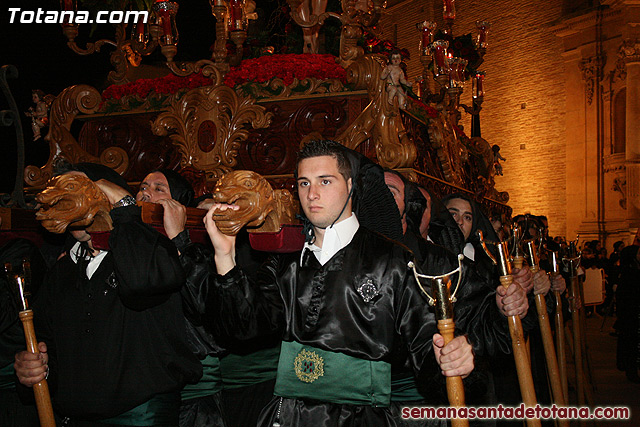 Procesin del Santo Entierro - Viernes Santo 2010 - Reportaje I (Salida y recogida 2)   - 126