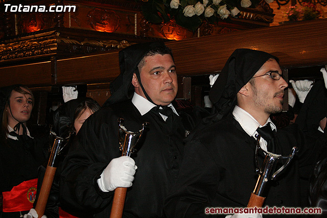 Procesin del Santo Entierro - Viernes Santo 2010 - Reportaje I (Salida y recogida 2)   - 168