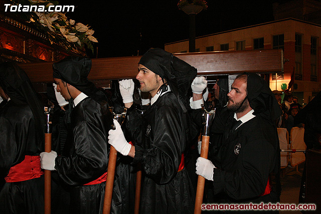 Procesin del Santo Entierro - Viernes Santo 2010 - Reportaje I (Salida y recogida 2)   - 174