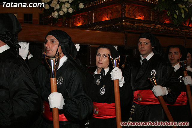 Procesin del Santo Entierro - Viernes Santo 2010 - Reportaje I (Salida y recogida 2)   - 176