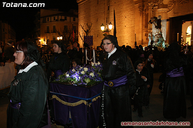 Procesin del Santo Entierro - Viernes Santo 2010 - Reportaje I (Salida y recogida 2)   - 190