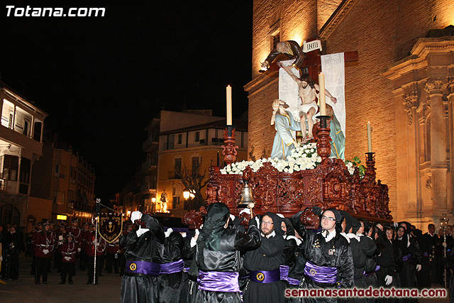 Procesin del Santo Entierro - Viernes Santo 2010 - Reportaje I (Salida y recogida 2)   - 200