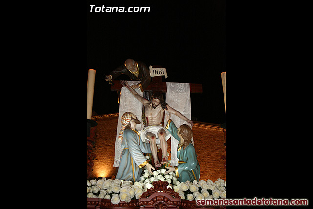 Procesin del Santo Entierro - Viernes Santo 2010 - Reportaje I (Salida y recogida 2)   - 210