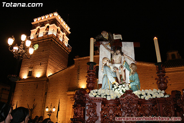 Procesin del Santo Entierro - Viernes Santo 2010 - Reportaje I (Salida y recogida 2)   - 211