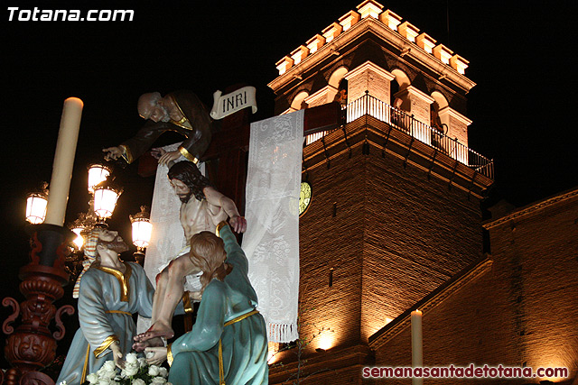 Procesin del Santo Entierro - Viernes Santo 2010 - Reportaje I (Salida y recogida 2)   - 212