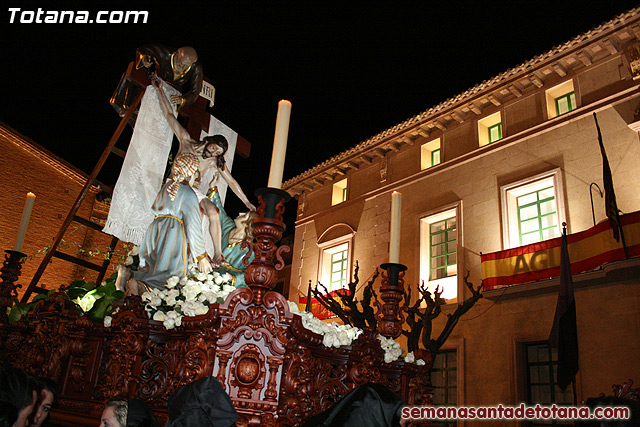 Procesin del Santo Entierro - Viernes Santo 2010 - Reportaje I (Salida y recogida 2)   - 213