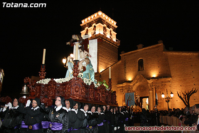 Procesin del Santo Entierro - Viernes Santo 2010 - Reportaje I (Salida y recogida 2)   - 216