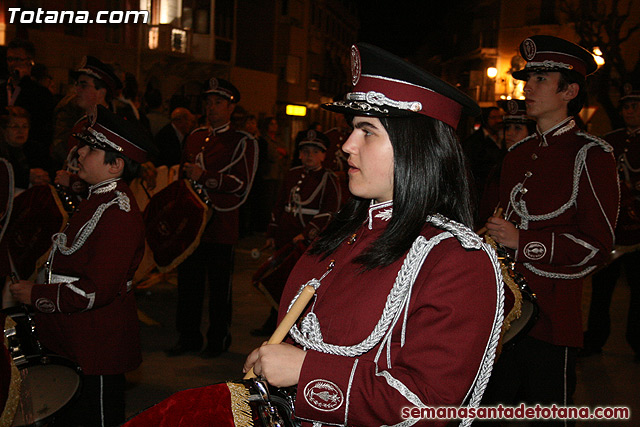 Procesin del Santo Entierro - Viernes Santo 2010 - Reportaje I (Salida y recogida 2)   - 230