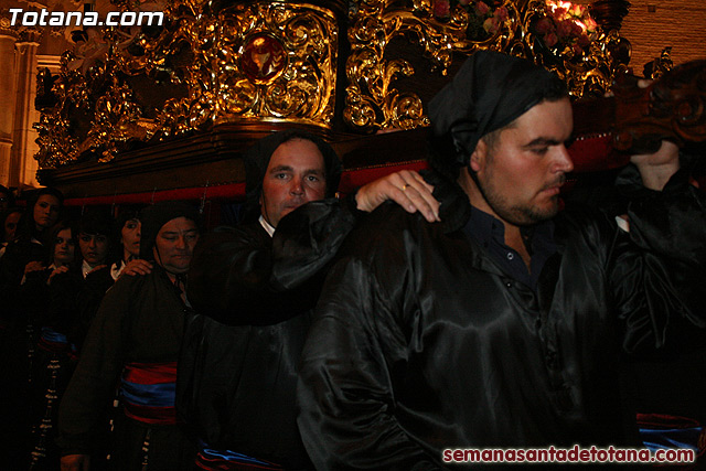 Procesin del Santo Entierro - Viernes Santo 2010 - Reportaje I (Salida y recogida 2)   - 240