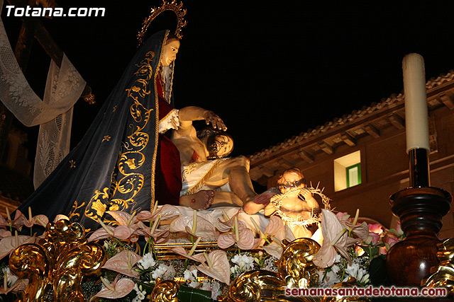 Procesin del Santo Entierro - Viernes Santo 2010 - Reportaje I (Salida y recogida 2)   - 244